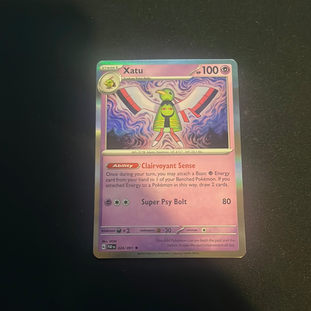 Paldean Fates: Xatu #26 Paldean Fates: Xatu #26